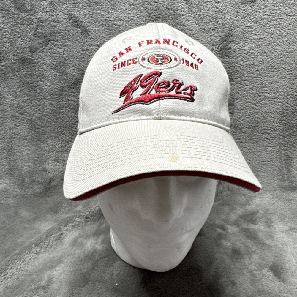 Vintage San Francisco 49ers NFL Game‎ Day Strapback Hat Drew Pearson Marketing